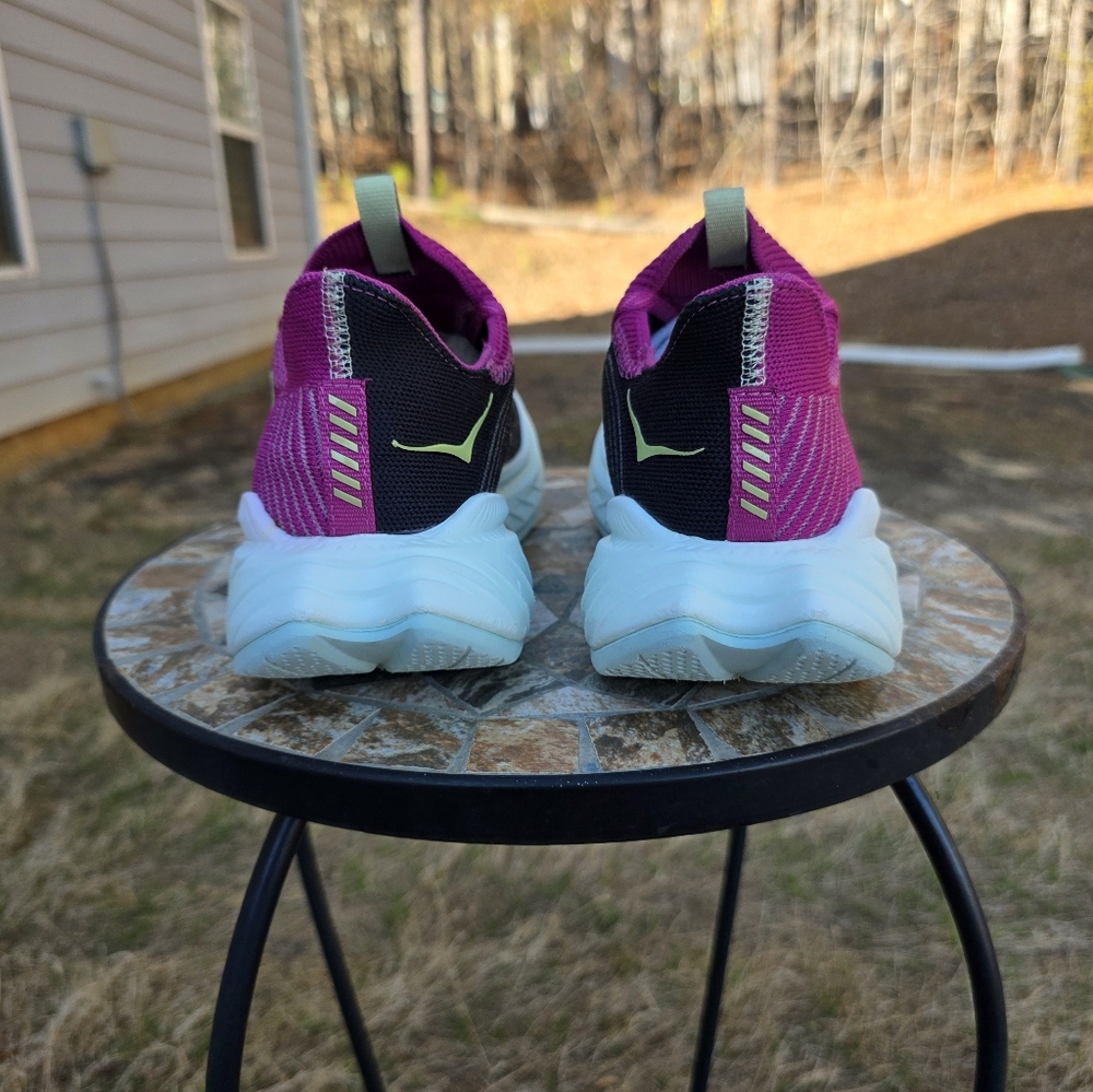 Hoka Carbon X 3 1123193 FFBL Festival Fuchsia/Black Running Shoe Women Sz 10 B - Picture 4 of 9